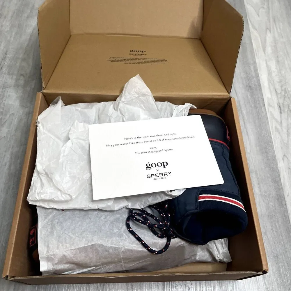 Sperry Goop Saltwater Lace Up Boots